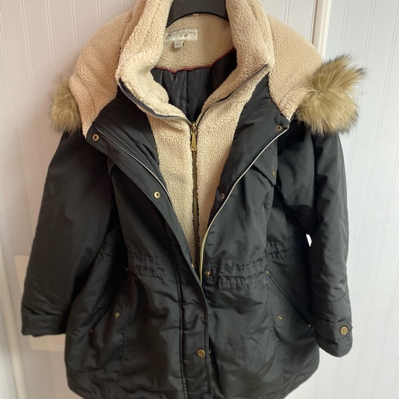 Womens Koolaburra By Ugg Fauxfur Hood 